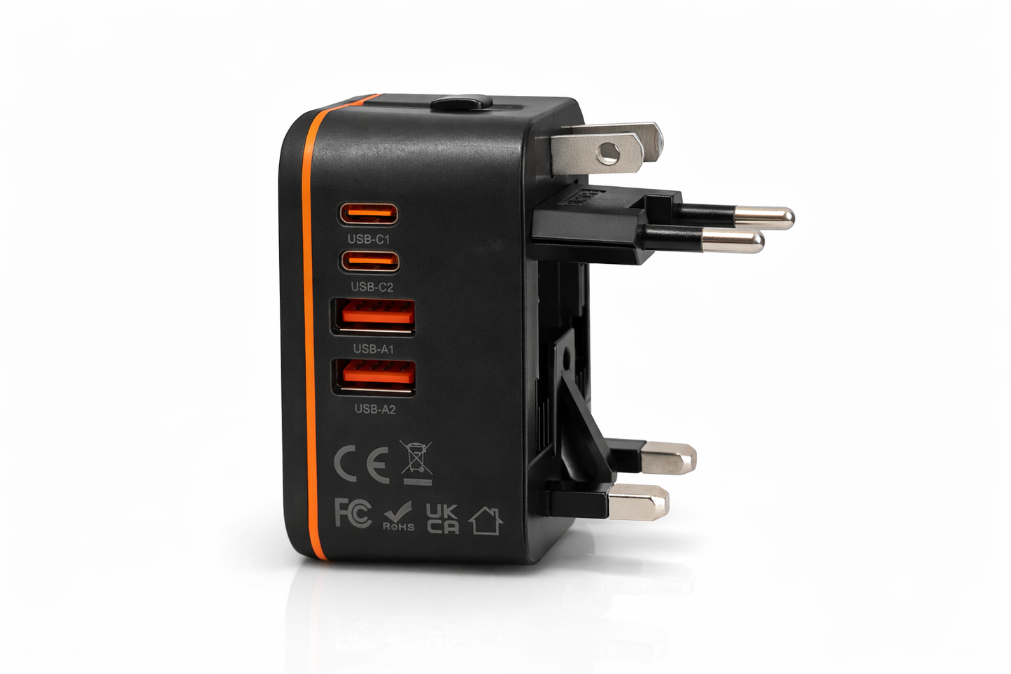 Chargeur Universel Voyage – Compact & Puissant ⚡🌍